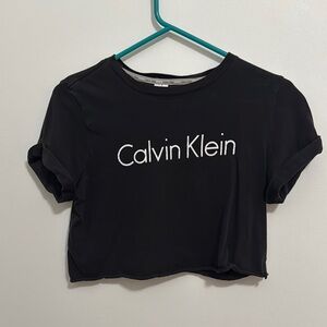 Calvin Klein Black Women's Crop Top